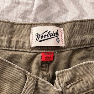 Woolrich Olive Green Cargo Pants
